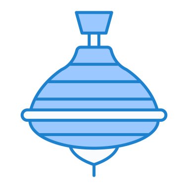 Web için mavi çizgi simgesi