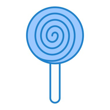 Lolipop vektör simgesi. Grafik ve web tasarımı için izole edilmiş resim.