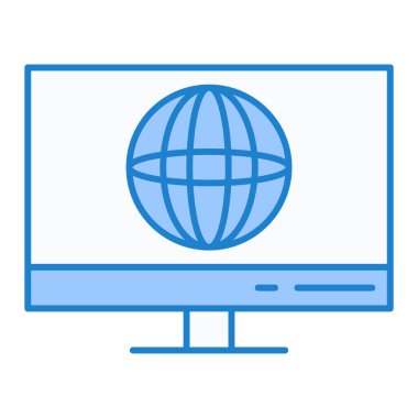 izleyici ikon vektör illüstrasyonu