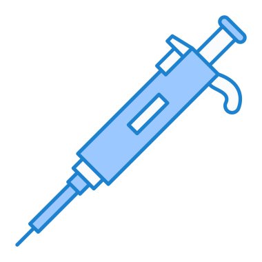 Şırınga ikonu vektör çizimi