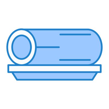 havlu ikonu vektör illüstrasyonu