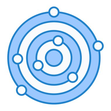 uzay simgesinin vektör illüstrasyonu