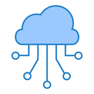 Bulut hesaplama. Web simgesi