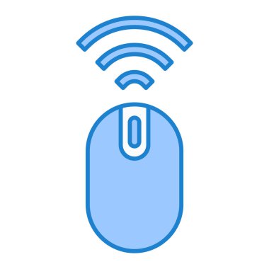 kablosuz fare simgesi. vektör illüstrasyonu