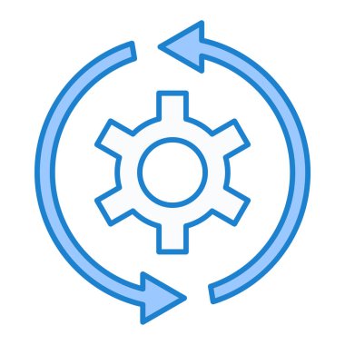 Simge vektör illüstrasyonu ayarlanıyor