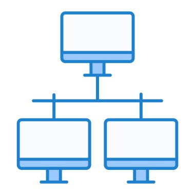 ağ paylaşım simgesi çizimi