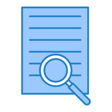 Arama simgesi vektör illüstrasyonu