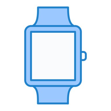 Saat simgesi ile ukala. vektör illüstrasyonu