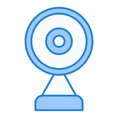 Webcam simge vektör çizim