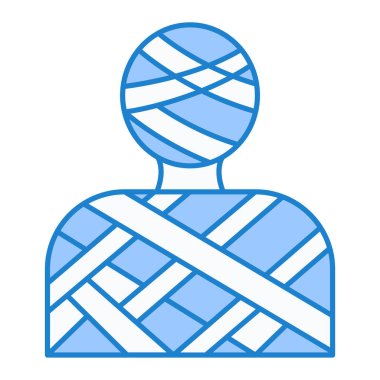 Hokey topu ikon vektörü. Futbol eldiveni tabelası. izole edilmiş sınır sembolü çizimi