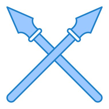 Kılıç. Web simgesi basit illüstrasyon