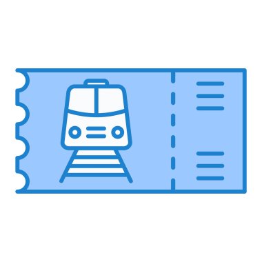 tren simgesi vektör illüstrasyonu