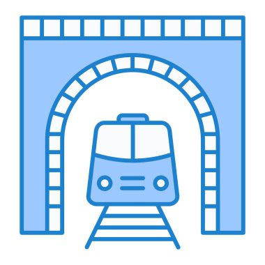 tren simgesi vektör illüstrasyonu