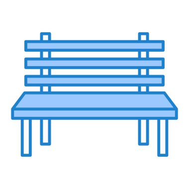 Web ve mobil uygulama tasarımınız için beyaz arkaplanda izole edilmiş bank simgesi vektörü, sandalye logosu konsepti