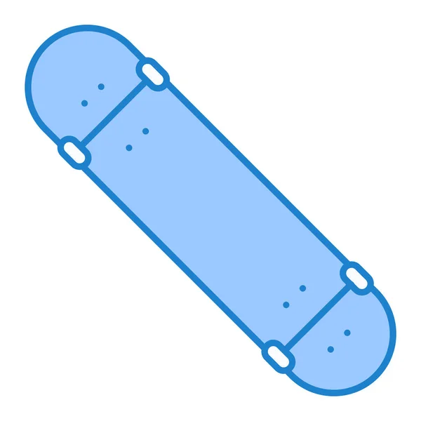 Icône Skateboard Illustration Dessin Animé Des Icônes Vectorielles Snowboard Pour — Image vectorielle
