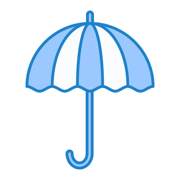 伞形图标矢量插图 — 图库矢量图片