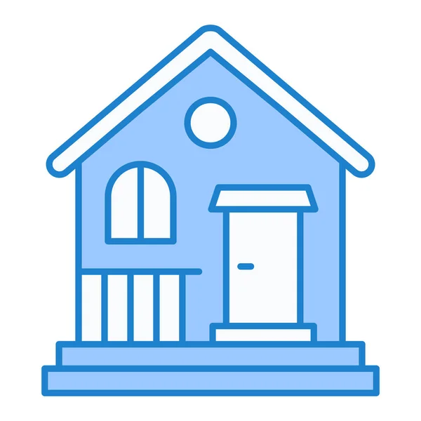 Huis Vector Pictogram Moderne Illustratie — Stockvector