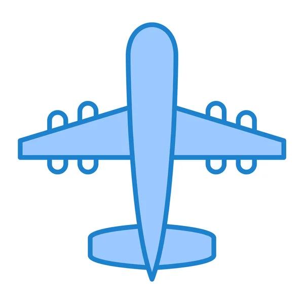 Illustration Vectorielle Icône Avion — Image vectorielle