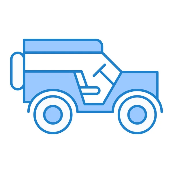 Pictogram Van Het Voertuig Schets Illustratie Van Truck Vector Pictogrammen — Stockvector