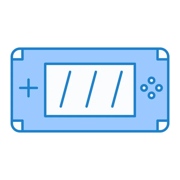 Spielkonsolen Symbol Vektorillustration — Stockvektor