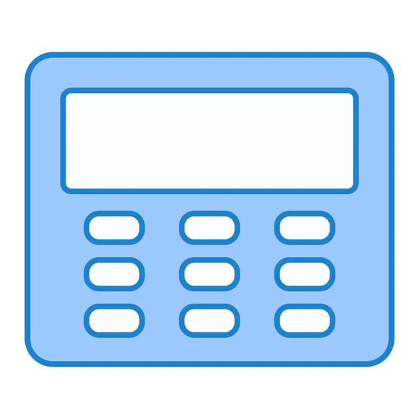 Taschenrechner Symbol Einfache Illustration Von Vektorsymbolen Für Geschäftsausstattung Web — Stockvektor