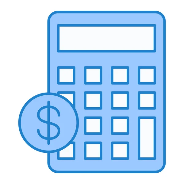 Calculator Money Icon Vector Illustration Design — Stock Vector