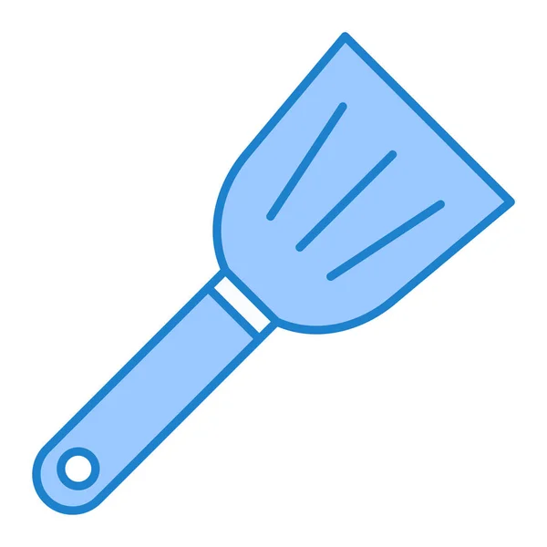 Paint Brush Icon Cartoon Cleaning Tool Vector Illustration Isolated Contour — Stockvektor