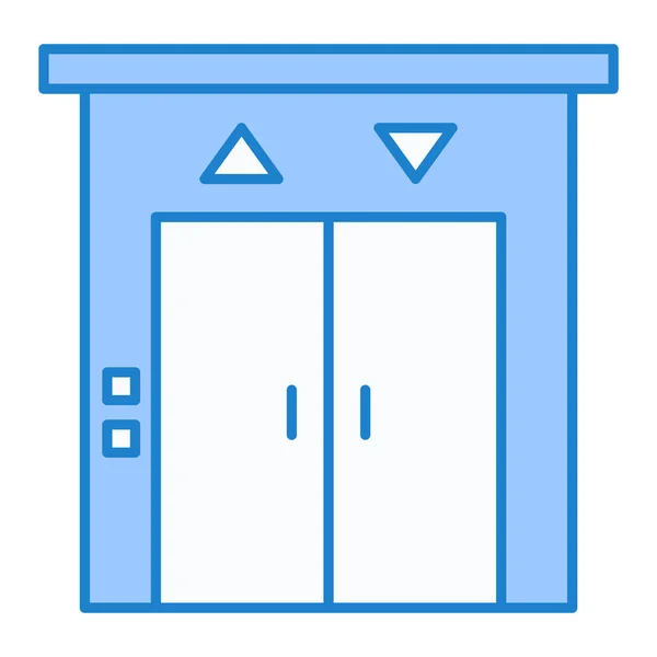 Kleiderschrank Web Symbol Einfache Illustration — Stockvektor