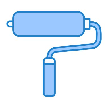 boya silindiri vektör illüstrasyonu