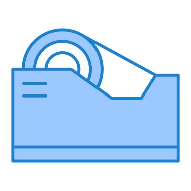 Bir havlu simgesinin vektör illüstrasyonu