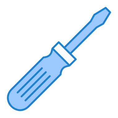 tornavida ikonu vektör çizimi