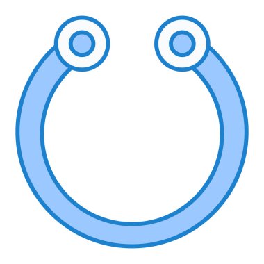 Çizgi film simgesinin vektör çizimi