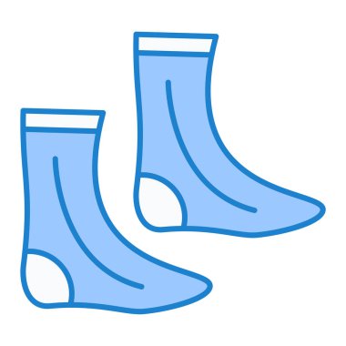 Çizme ikonu. Web için kauçuk bot vektör simgelerinin özet çizimi