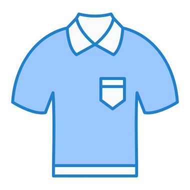 Gömlek. Web simgesi basit illüstrasyon