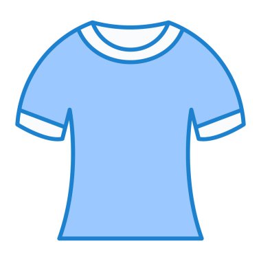 Tişört ikonu. vektör illüstrasyonu