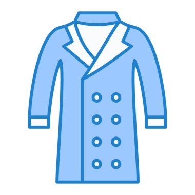 Kumaş. Web simgesi basit illüstrasyon