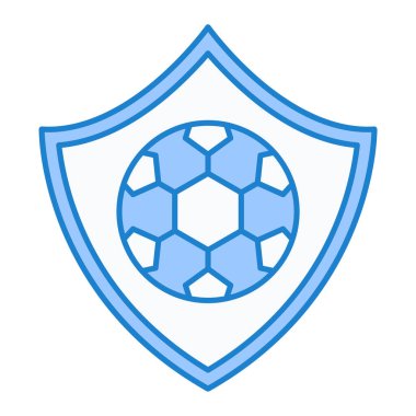 futbol topu ikonu vektör illüstrasyon tasarımı