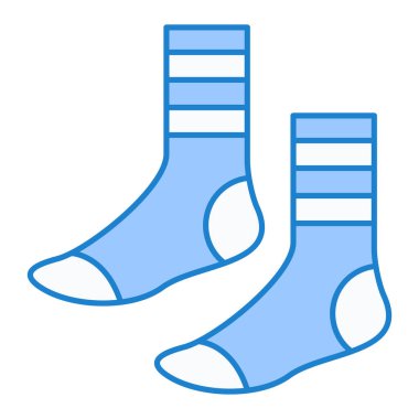 Çorap ikonu. vektör illüstrasyonu