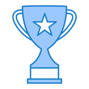 kupa simgesi vektör illüstrasyonu