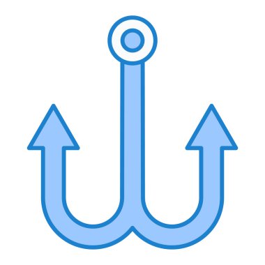 Çapa. Web simgesi basit illüstrasyon