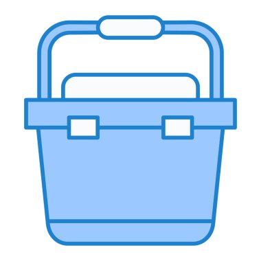 Çanta. Web simgesi basit tasarım