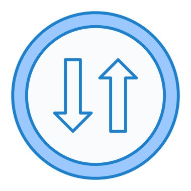 Trafik işaretinin vektör illüstrasyonu