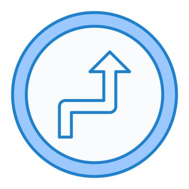 ok simgesi vektör illüstrasyonu