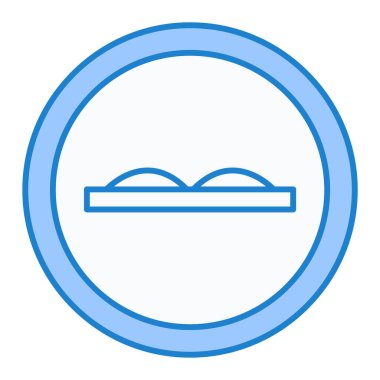 Modern b 'nin vektör illüstrasyonunda kitabın eksik simgesi