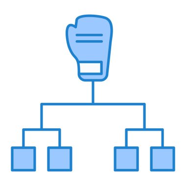 seo modern simgesinin vektör illüstrasyonu