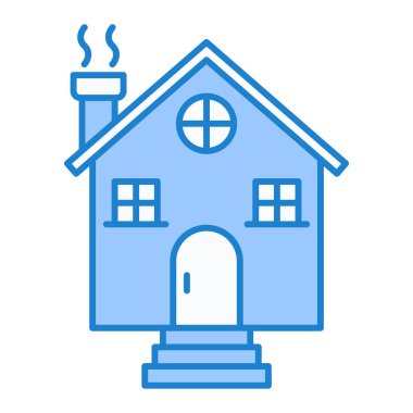 ev vektörü simgesi modern illüstrasyon