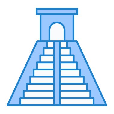 Merdivenler. Web simgesi basit tasarım