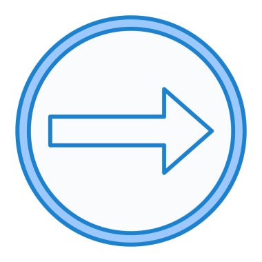 ok simgesi vektör illüstrasyonu