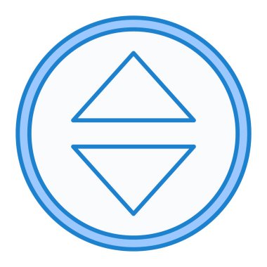 ok simgesi vektör illüstrasyonu