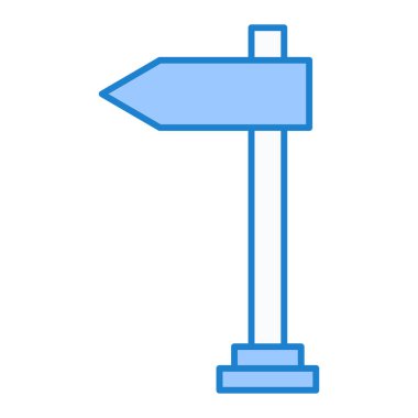 işaret posta simgesi vektör illüstrasyonu